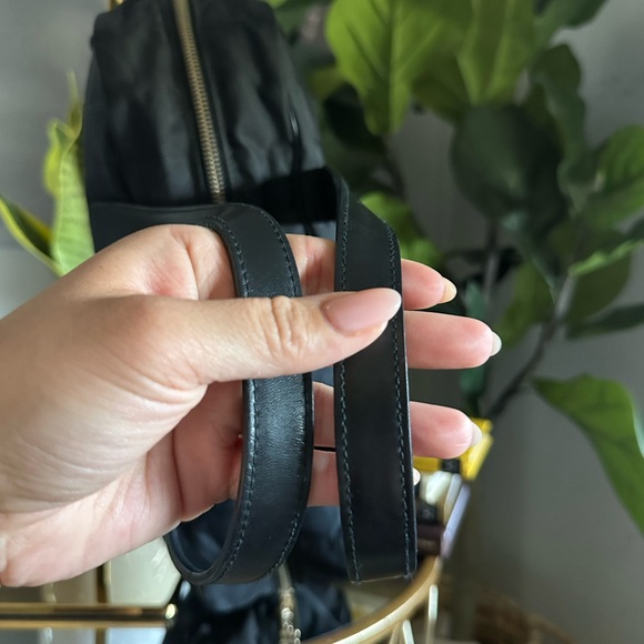 Chanel Mini Travel Line Canvas Black Handbag - Picture 5 of 15